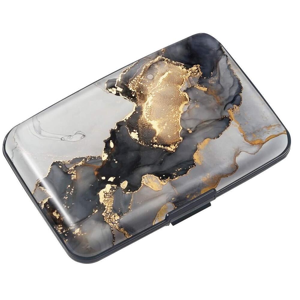 9745 Mini Credit Card Holder ,RFID Blocking Slim Hard Card Case ID Case